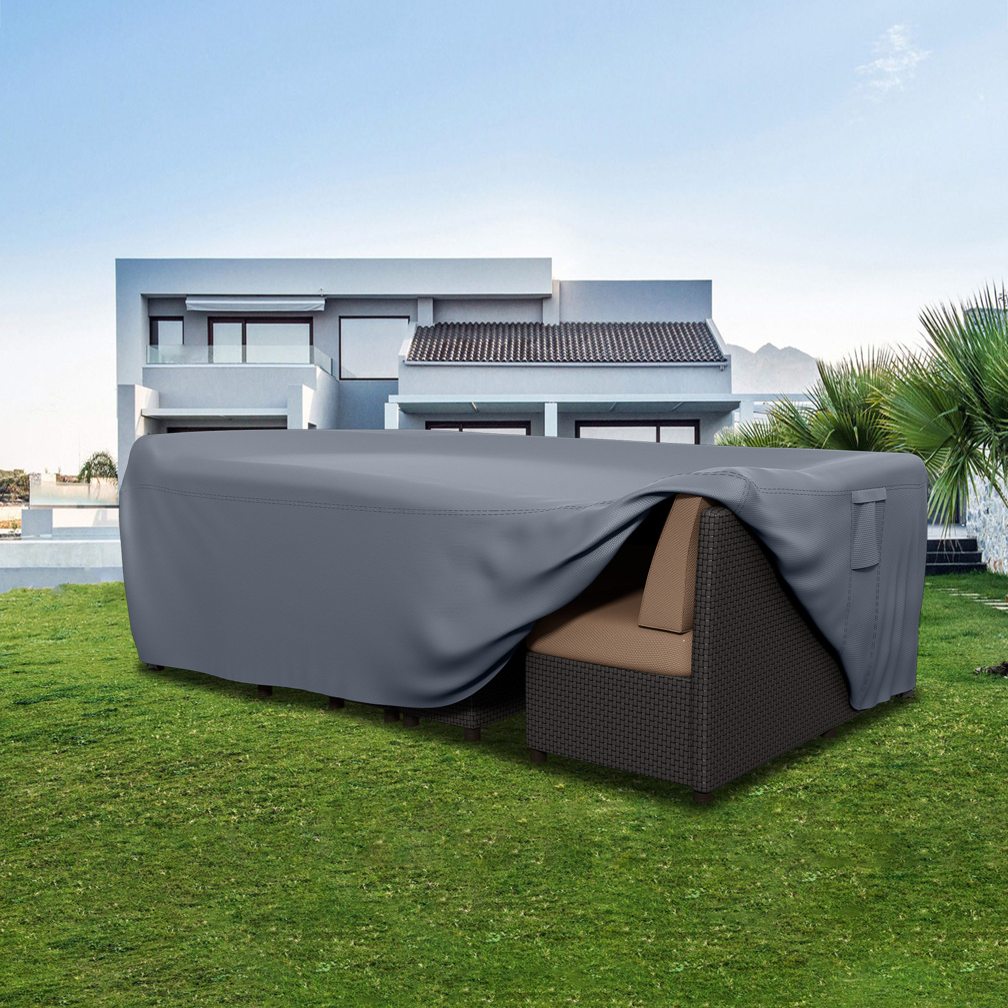 Heavy duty patio set cover sale